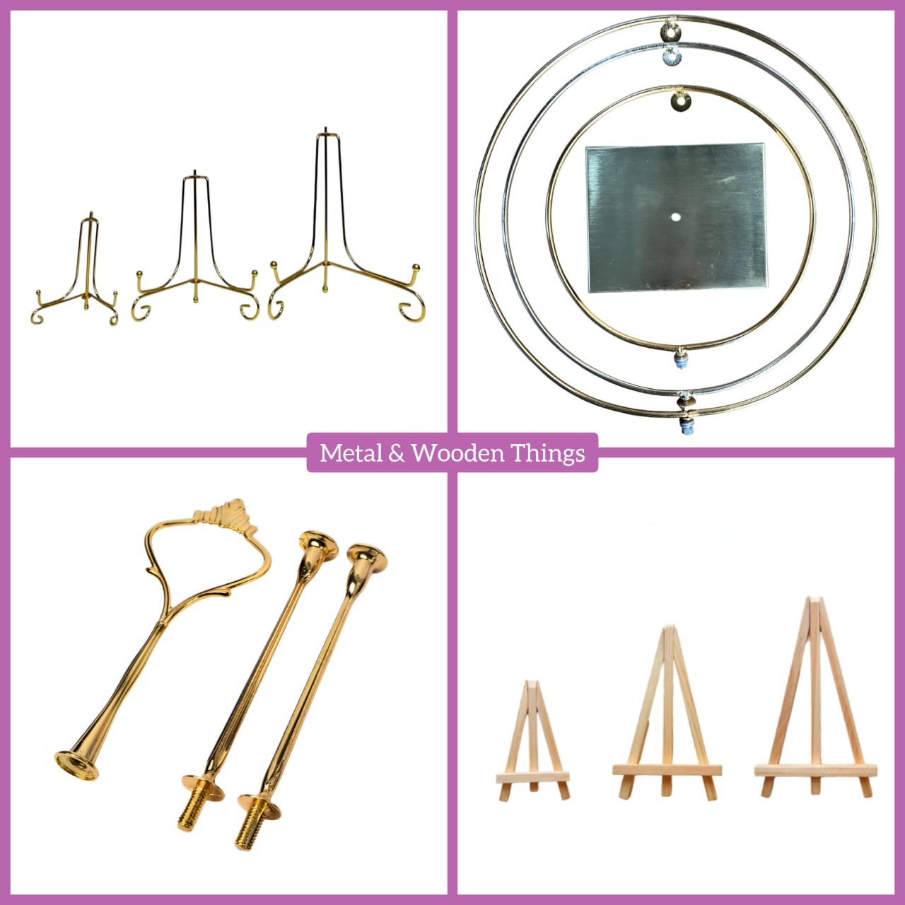 Metal & Wooden things