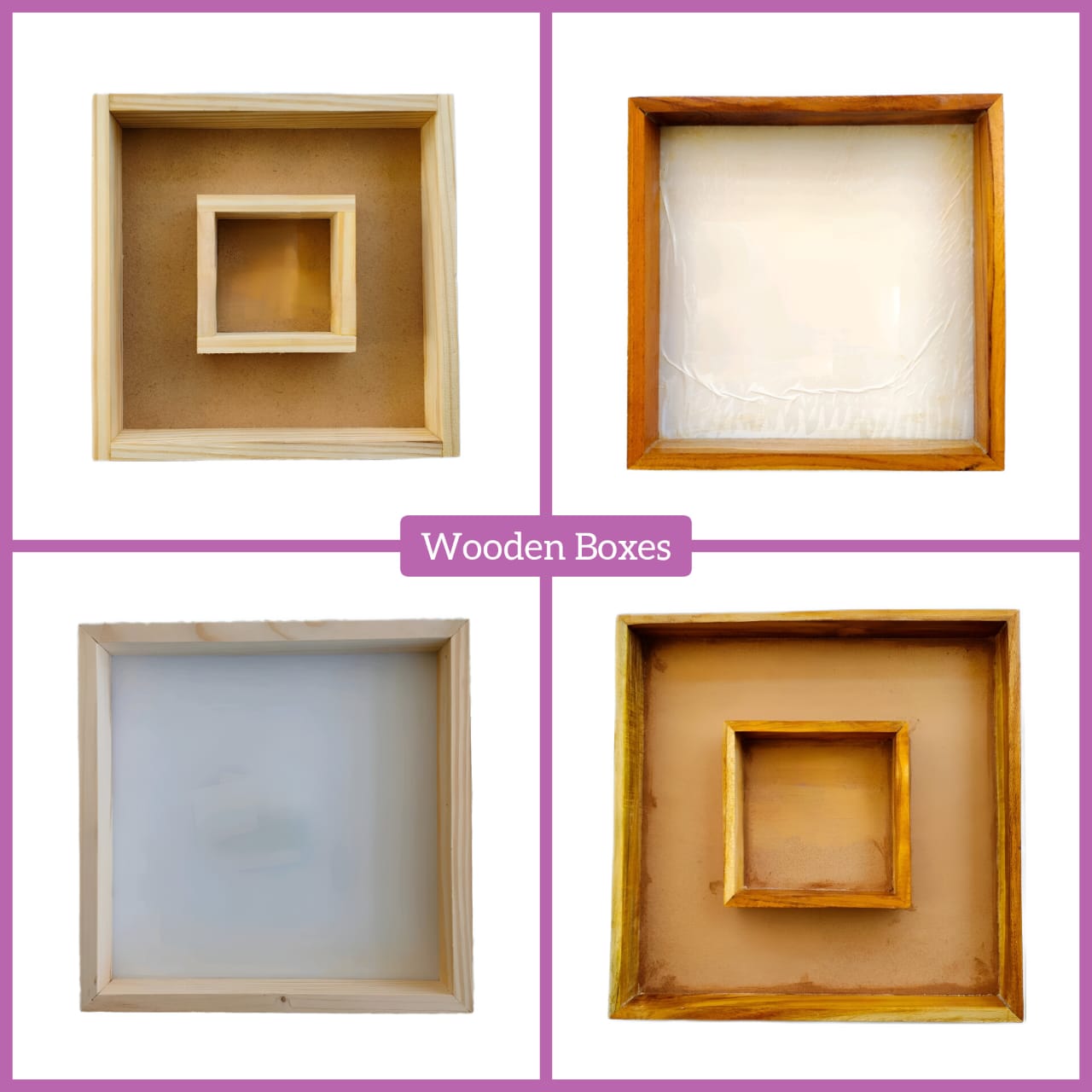Wooden Boxes