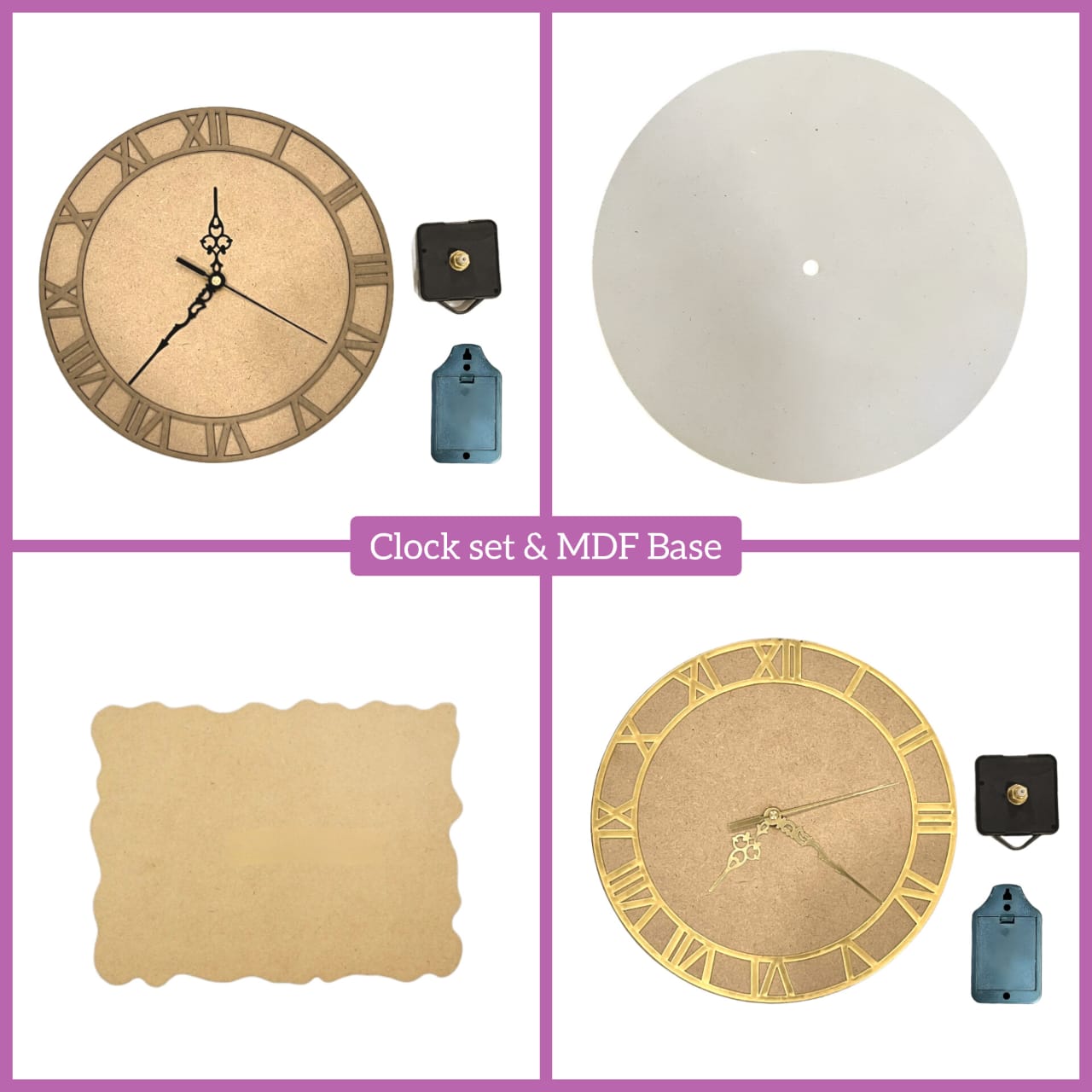Clock Set & MDF Base